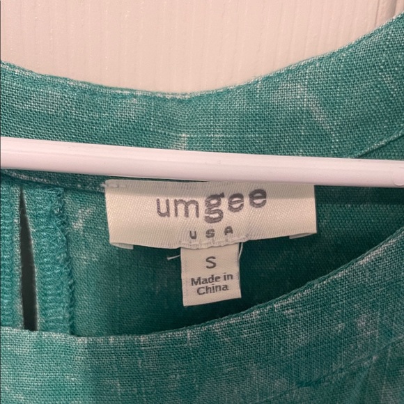 Umgee Green Tunic Dress - Picture 2 of 8